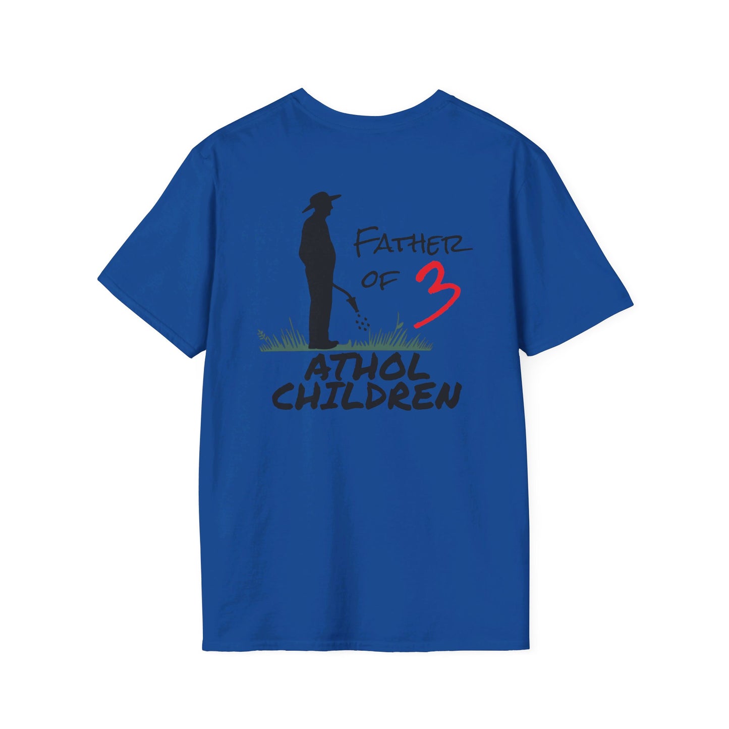 Father of 3 Athol Children Shirt