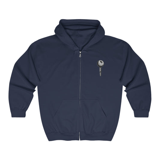 8Ball Bullet Golf Zip-up Hoodie