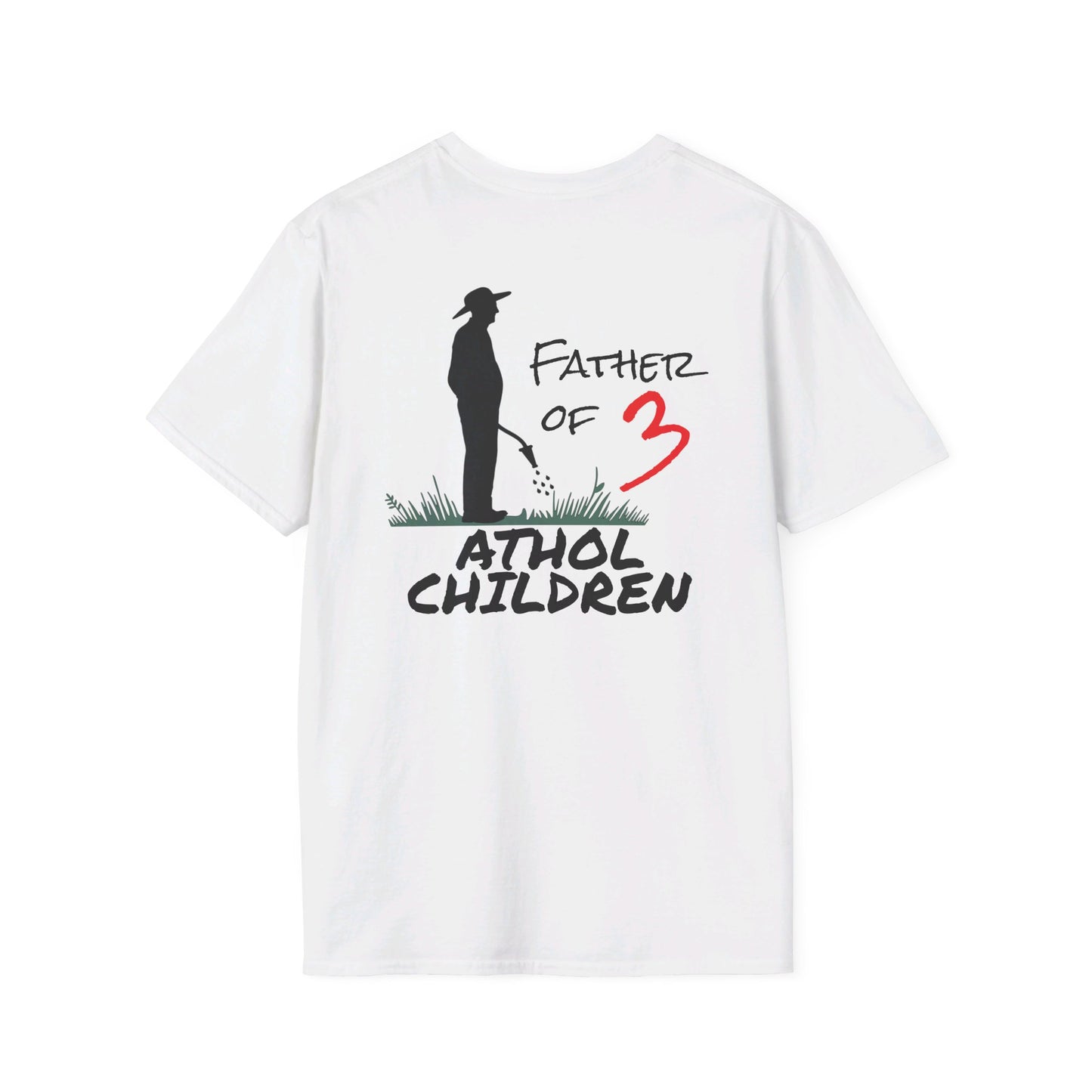 Father of 3 Athol Children Shirt