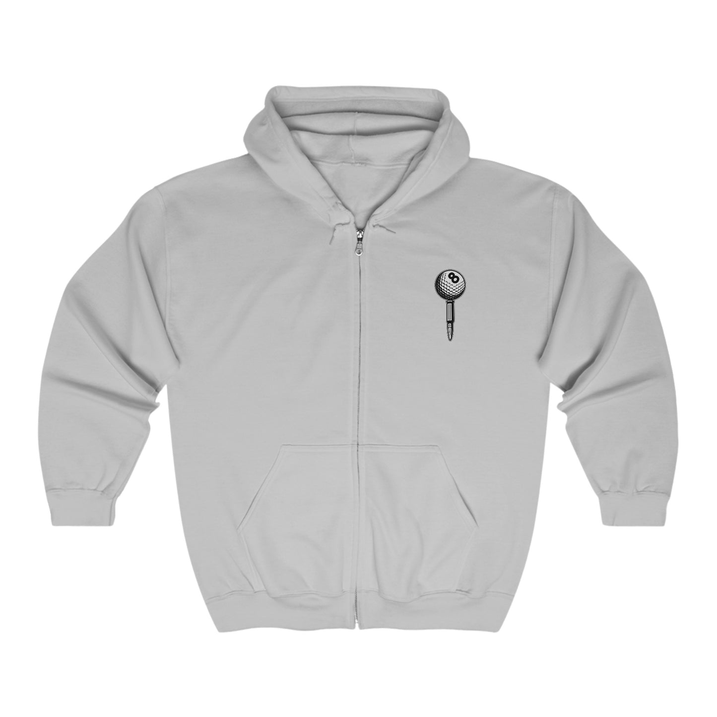 8Ball Bullet Golf Zip-up Hoodie