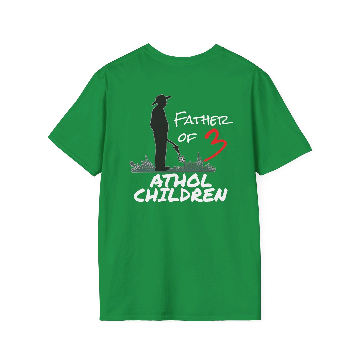 Father of 3 Athol Children Shirt