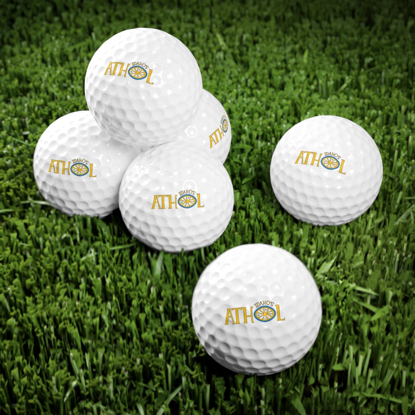 Idaho’s Athol Golf Balls, 6pcs