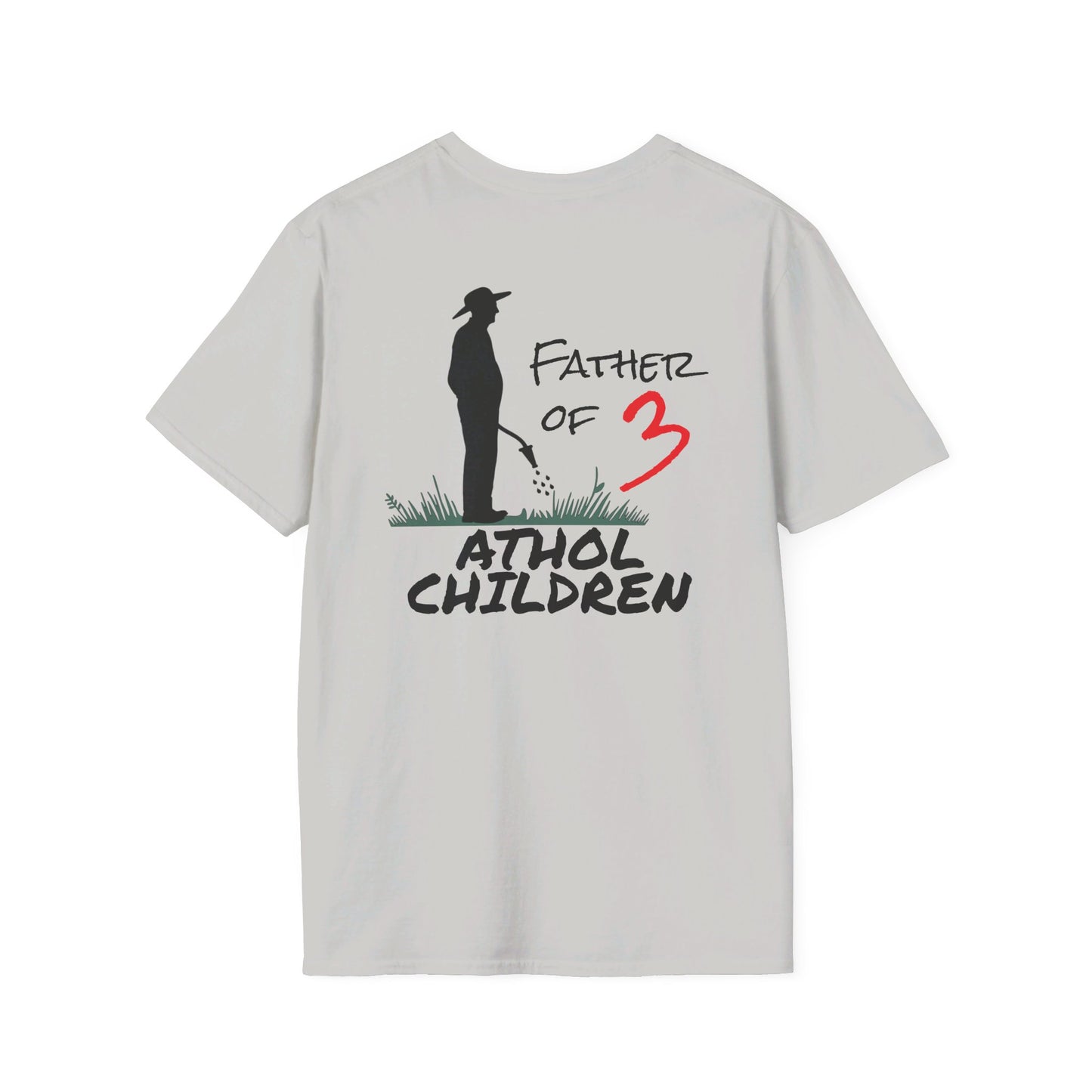 Father of 3 Athol Children Shirt