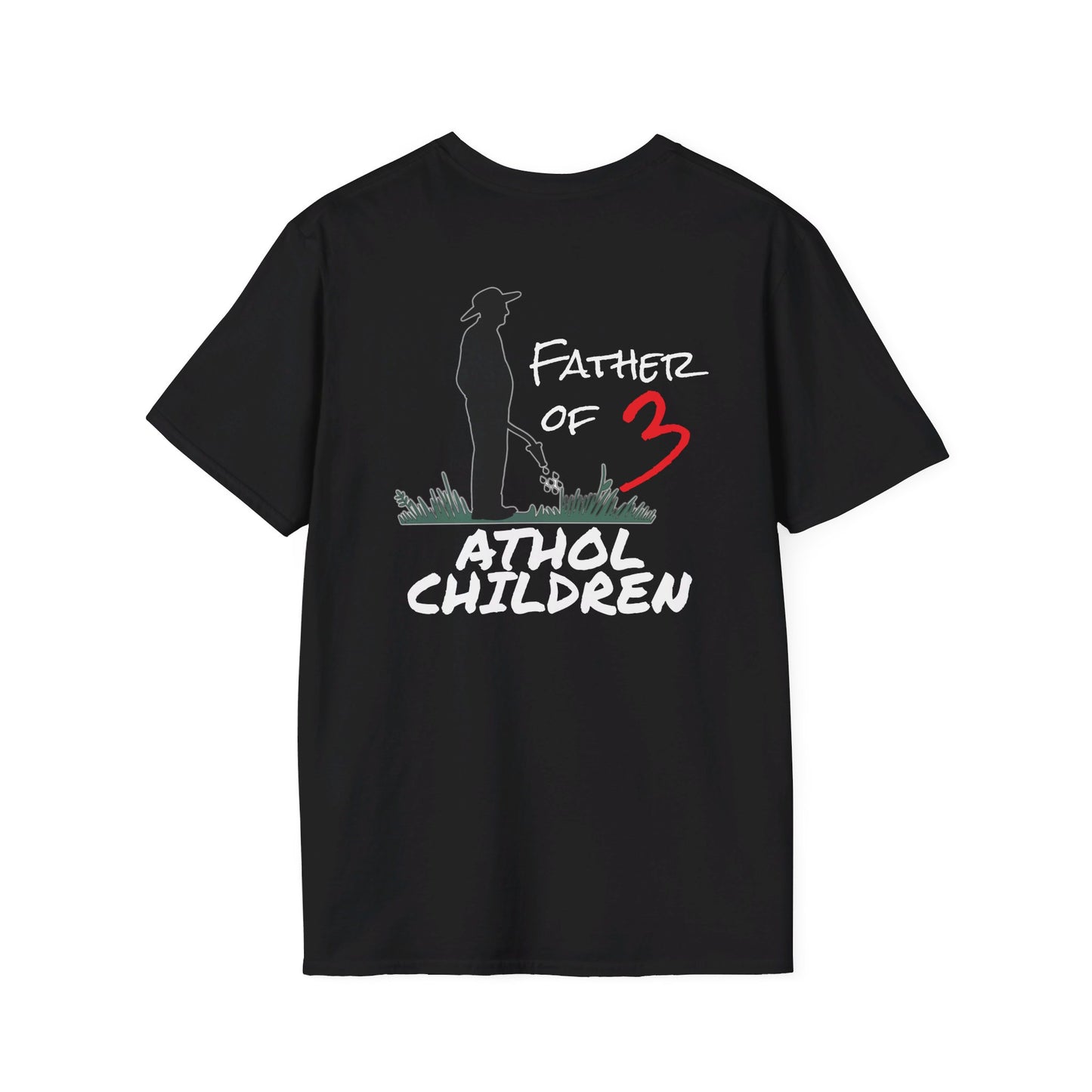 Father of 3 Athol Children Shirt